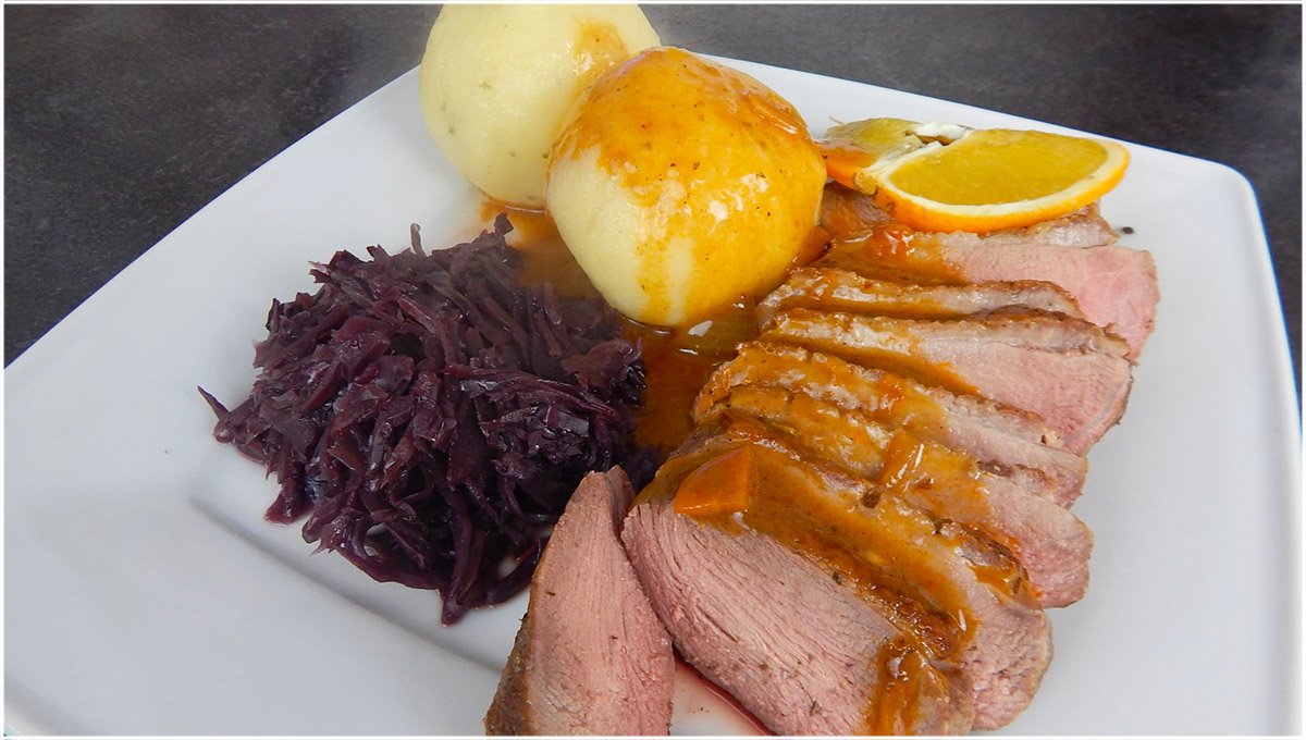 Entenbrust, rosa gebraten – omas rezept - gourmetblog.net