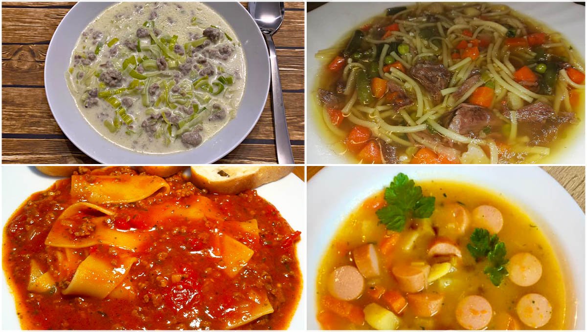 4 Suppen-Rezepte: Einfache und schnelle Rezepte für jeden Tag ...